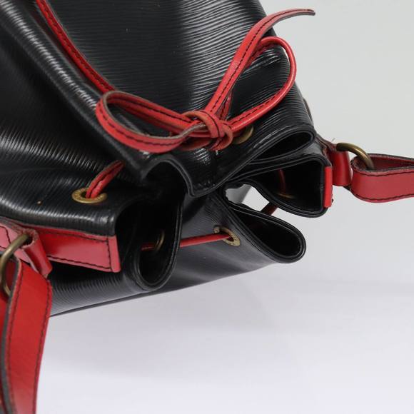 LOUIS VUITTON Epi Noe Shoulder Bag By color Black Red M44017 LV Auth 87772 - Picture 6 of 16